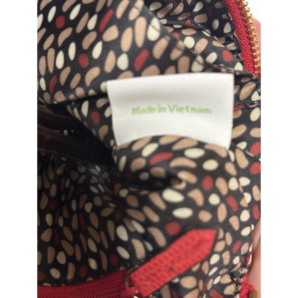 NWT Vera Bradley PREPPY POLY CROSSBODY Shoulder Bag in TANGO RED purse 14896-480 - Picture 11 of 11